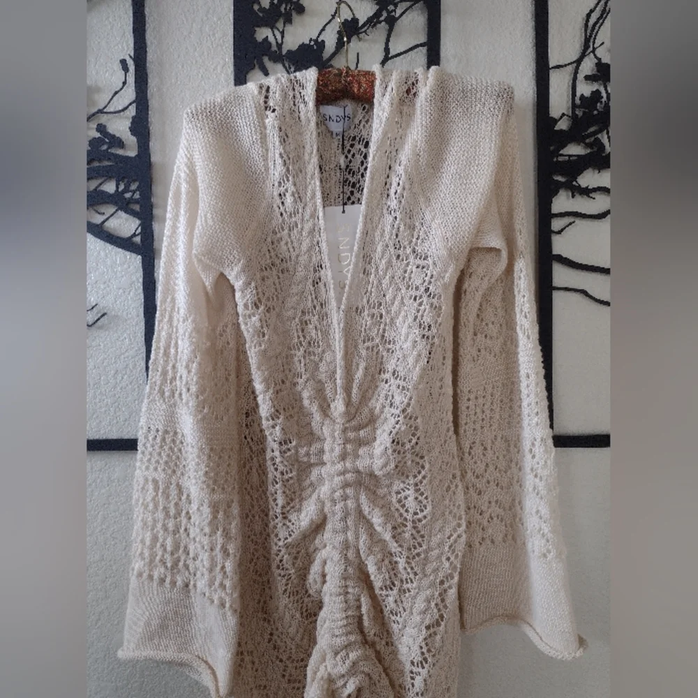 SNDYS Australia Fate Crochet knit Dress M - Picture 6 of 10